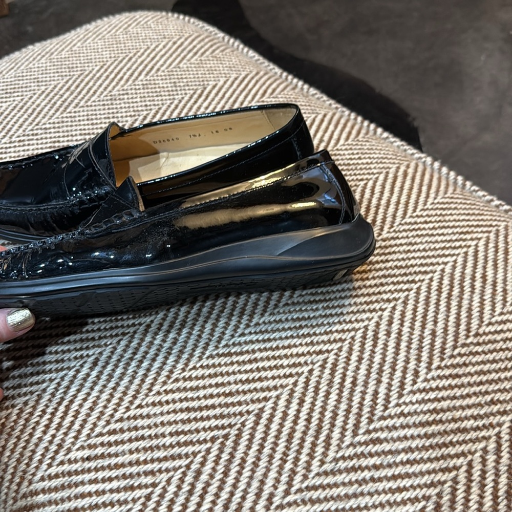 Cole Haan Nike Collab. Patent leather penny loafers/driving shoe. - Picture 4 of 4